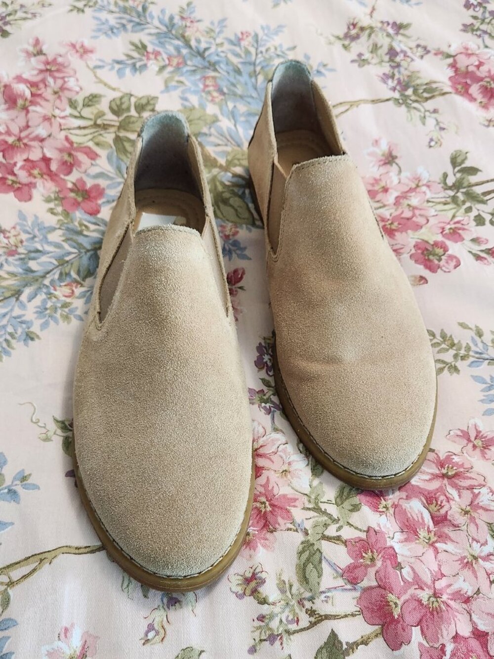 Hush Puppies Suede Slide in Shoes